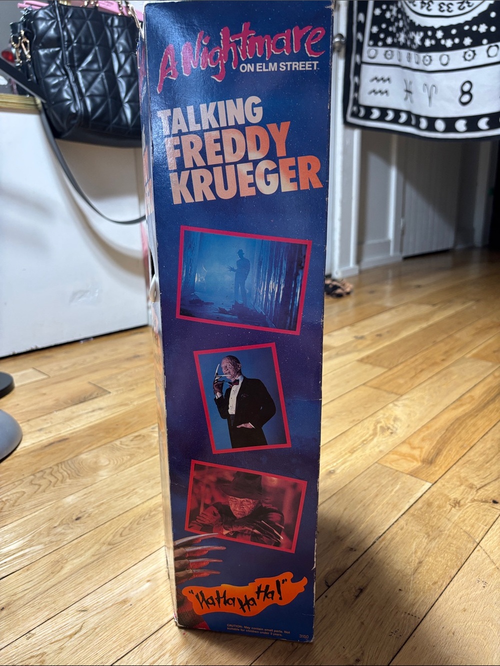 Vintage 1989 Matchbox Talking Freddy Krueger Doll Nightmare on Elm Street w/ Box - Picture 3 of 6